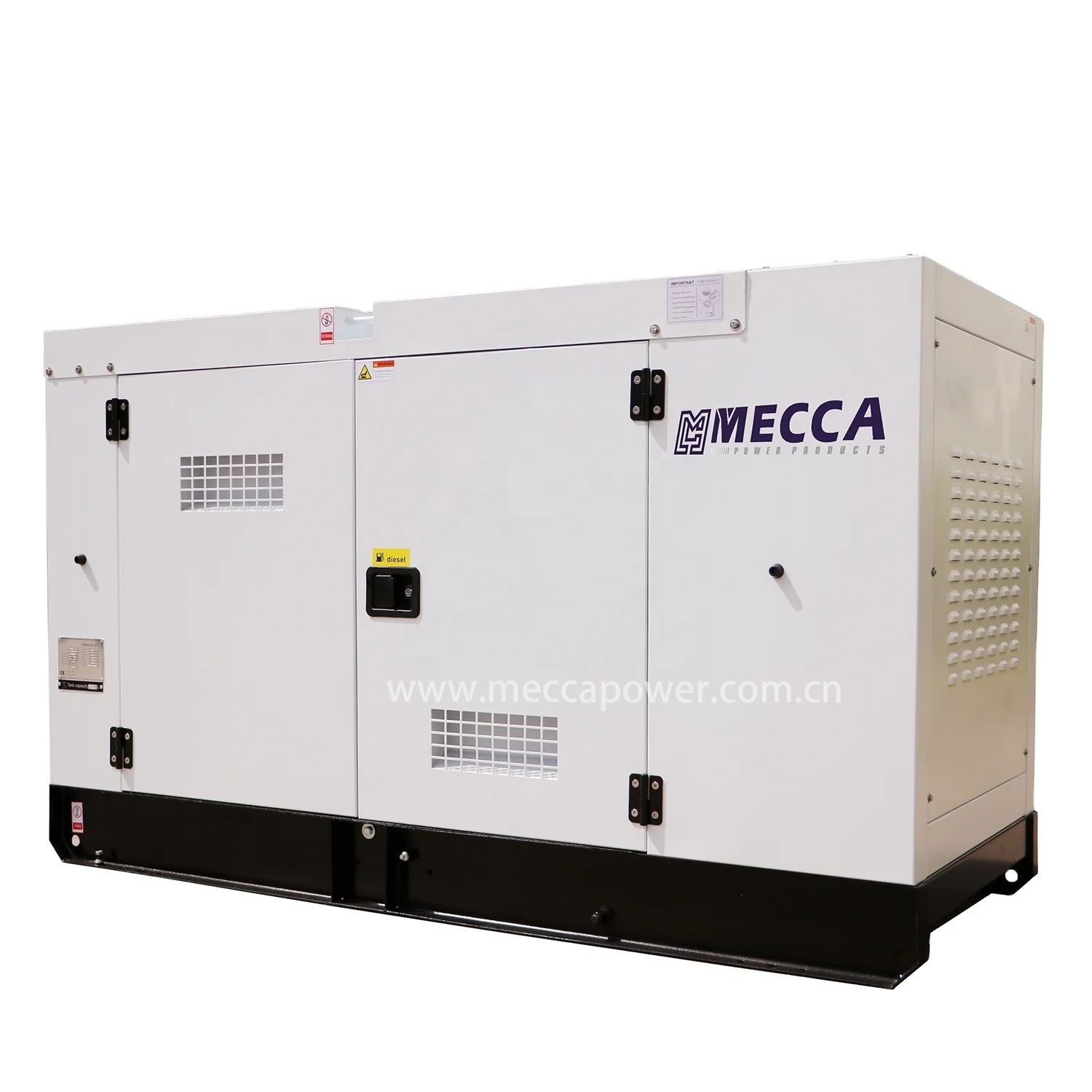 180Kva 50Hz 4 Cylinder Open Frame Low Noise Automation Type Diesel Generators
