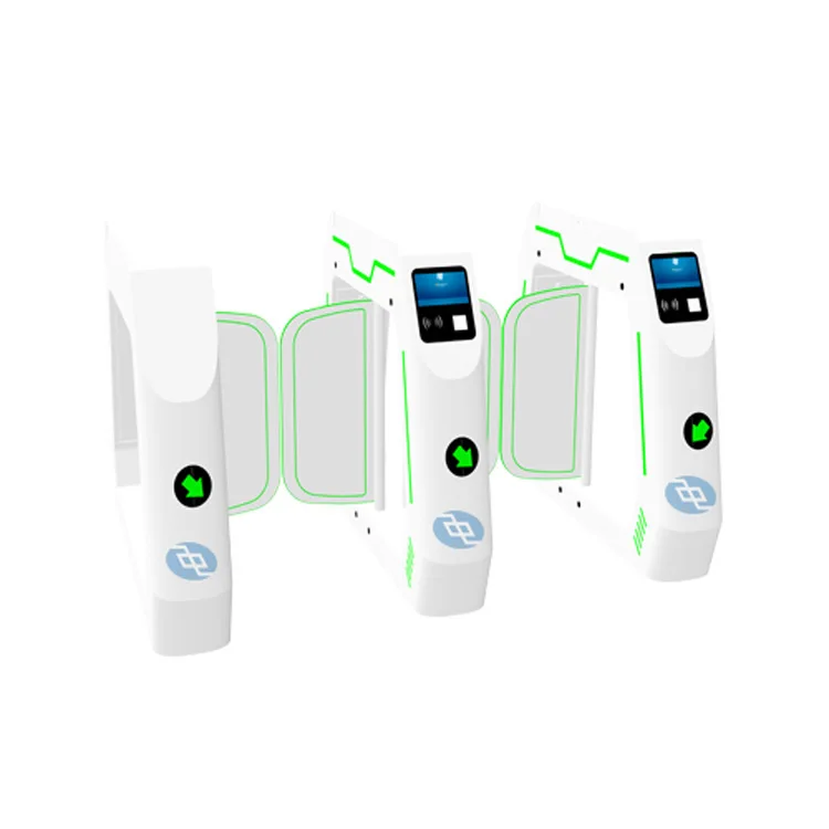 304 Pedestrians Access Control Automatic Swing Barrier Turnstile Gate Security Turnstile Swing Gate RFID Swing Turntile