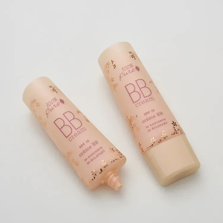 50 ml plastic Cosmetic Airless Tube for BB cream