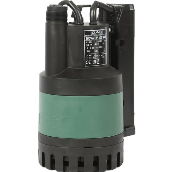 Automatic submersible level control sewage pump