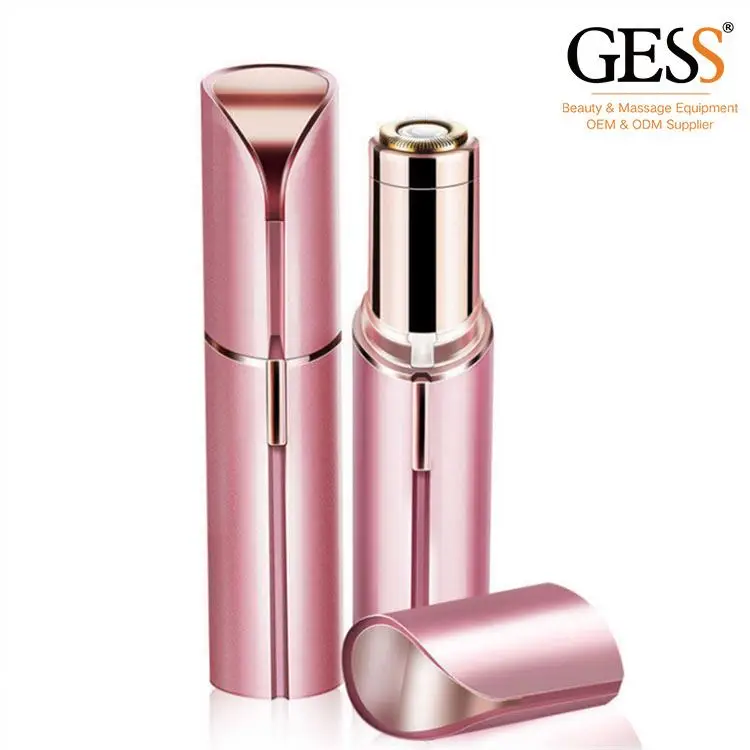 Мини-размер леди не вызывает болезненных ощущений Электрический лица носа волос Бритва для женщин Эпиляторы удаления Тип