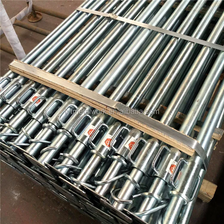 Puntales Metalicos Galvanizados 40/48mm 3 4 Metros Spanish Scaffolding Adjustable Shoring Props Construction Formwork