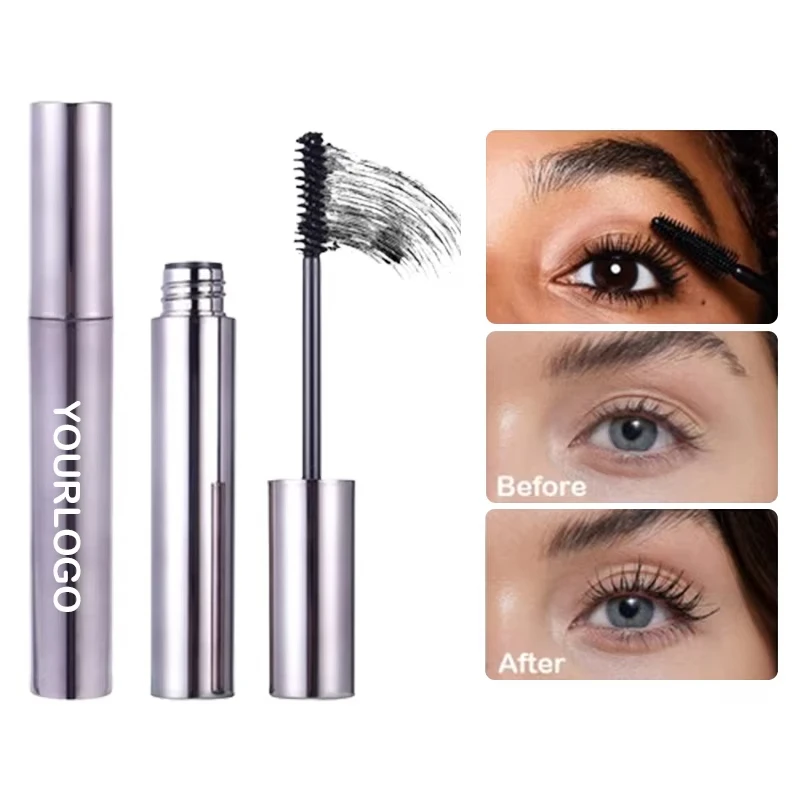 SENKA Waterproof Vegan All-Round Thick Eyelashes Mascara Private Label Makeup Eyelash Curling Long Lasting 3D 5D Mascara