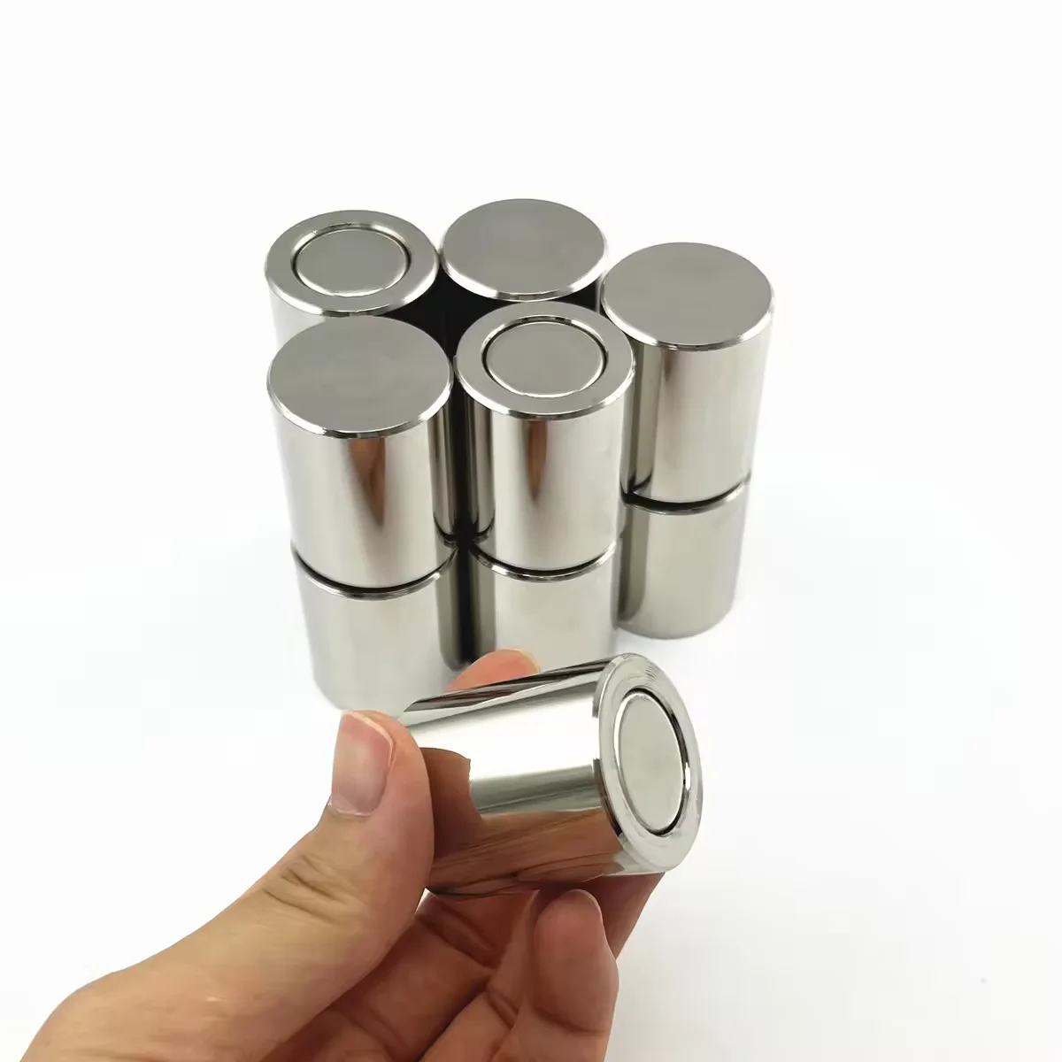 Gold Coating Disc N52 Magnet Strong Magnetic Cylindrical Strong Neodymium Magnet