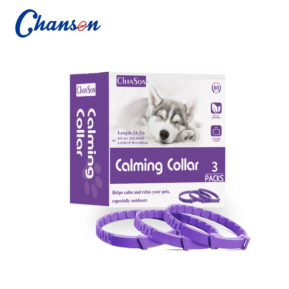Top sell Personalized custom Pet Lavender Oil Calming Collar