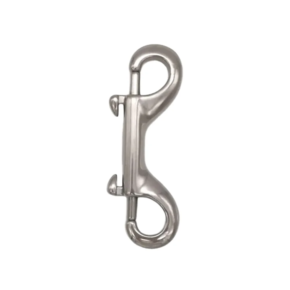 HF Snap Hook with Screw Lock Stainless Steel Double Ended Bolt Trigger