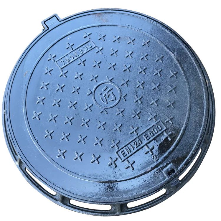 Professional Manufacturer OEM&ODM En124 Rectangular Ductile Iron Manhole Cover Round Cast Iron Manhole Cover
