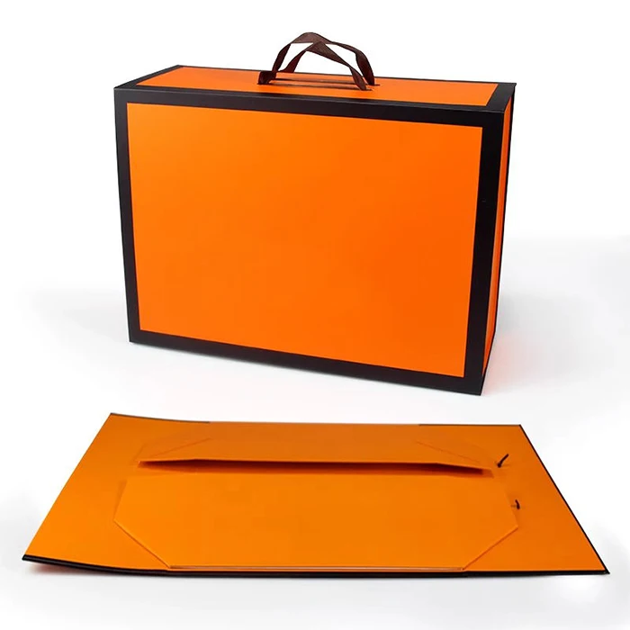Custom Foldable Box with Magnetic Lid For skincare cosmetics candle perfume jewelry chocolate packing