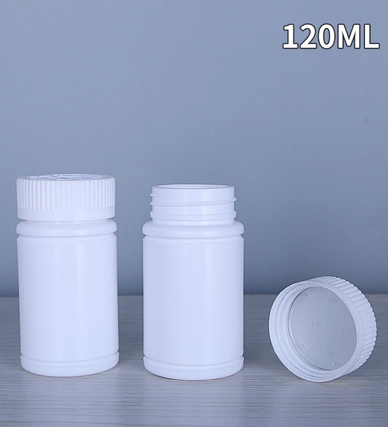 30ml 40ml 60ml 80ml 100ml 150ml HDPE Plastic solid bottle pill capsule bottles