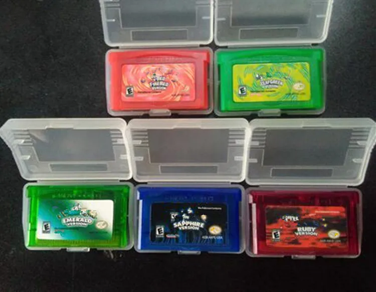 EUR version Retro video game card For Poke mon GBA gameboy advance Game cartridge for GBA