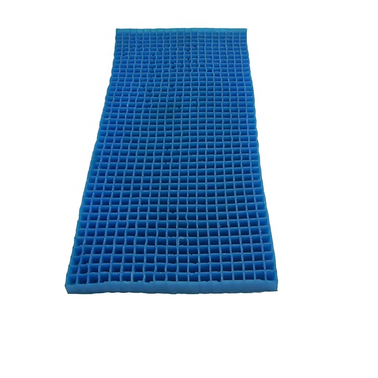 Синяя сотовая сетка матрас силиконовый гелевый латексный матрас пенный матрас с эффектом памяти для больницы