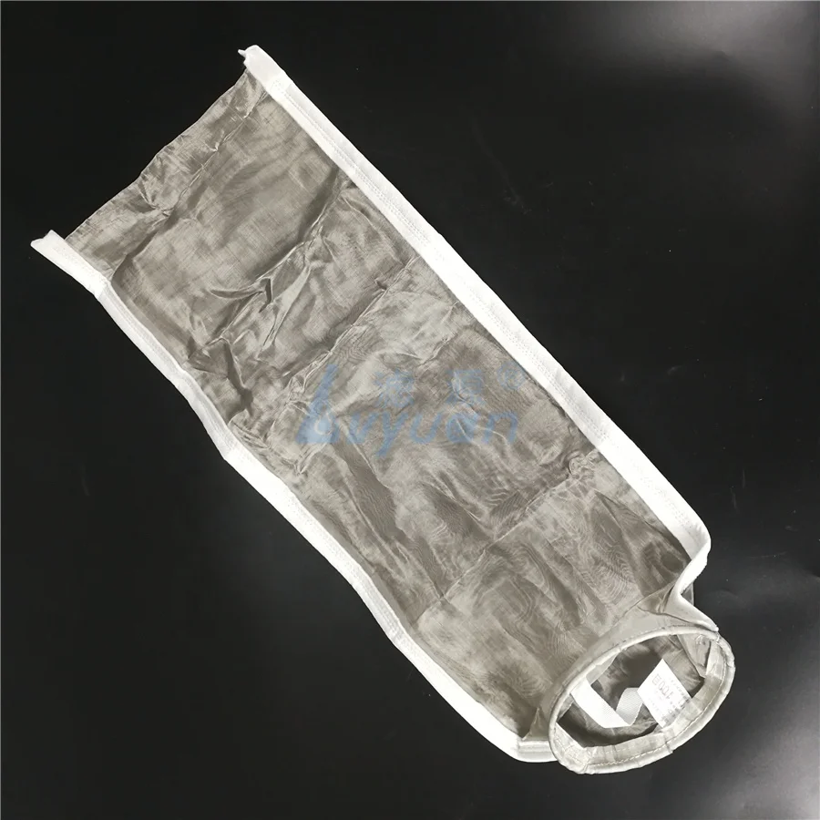 Guangzhou Factory 25 50 75 100 150 200 300 400 um Stainless steel 5 micron wire mesh filter bag