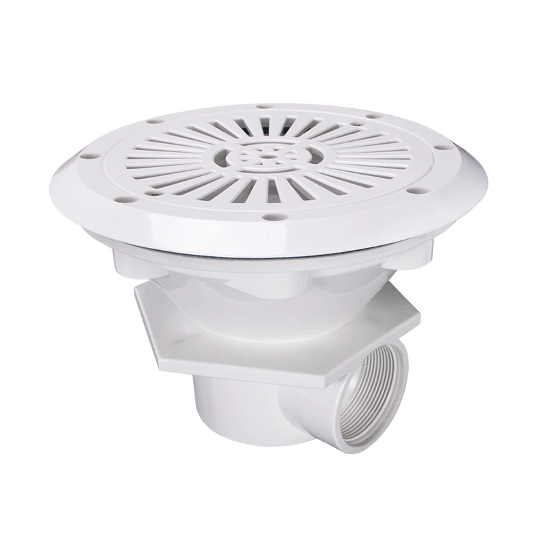Factory Supply ABS Concrete Vinyl Swimming Pool Floor Drain Main Drain Cleaner