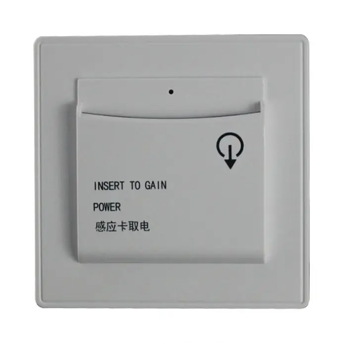125Khz  13.56Mhz RFID  EU Mounting Box Hotel Energy Saving Switch