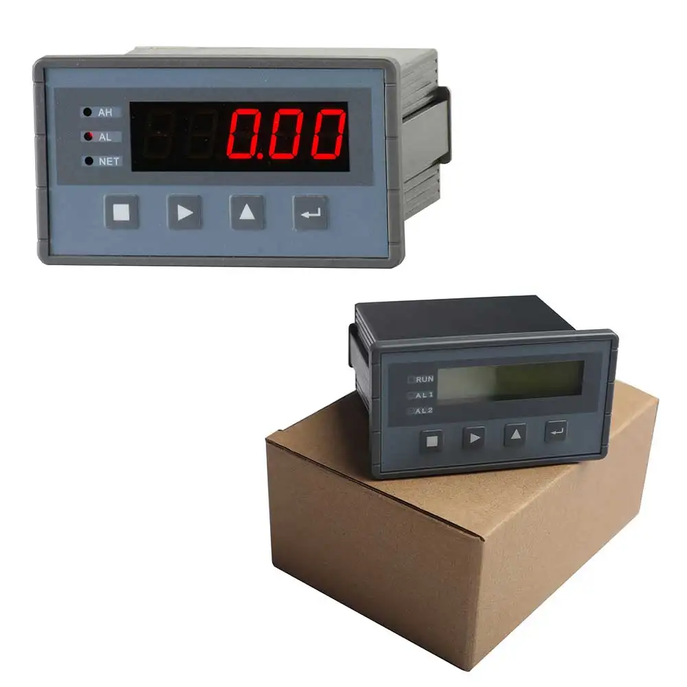 Weighing Transmitters Indicator With 2 Relay Out Analog Output 4-20mA 0-10V RS232 RS485, Cheap Load Cell Controller