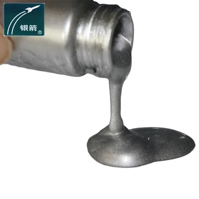 high reflective silver chrome coating mirror metallic effect  liquid chrome paint  for offset printing