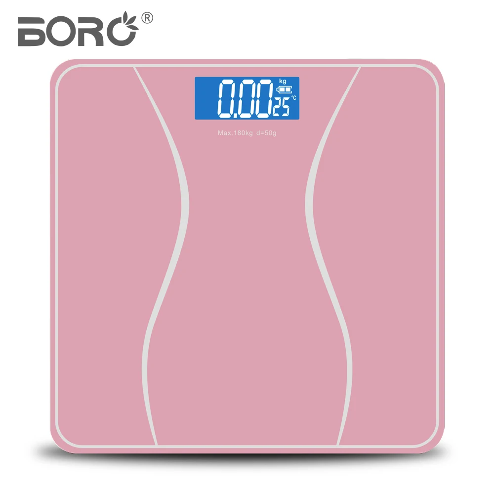 BL*1603 Aboard hot selling bathroom scale cheap price smart digital LCD display scale good quality 180Kg 396Lb Weighing