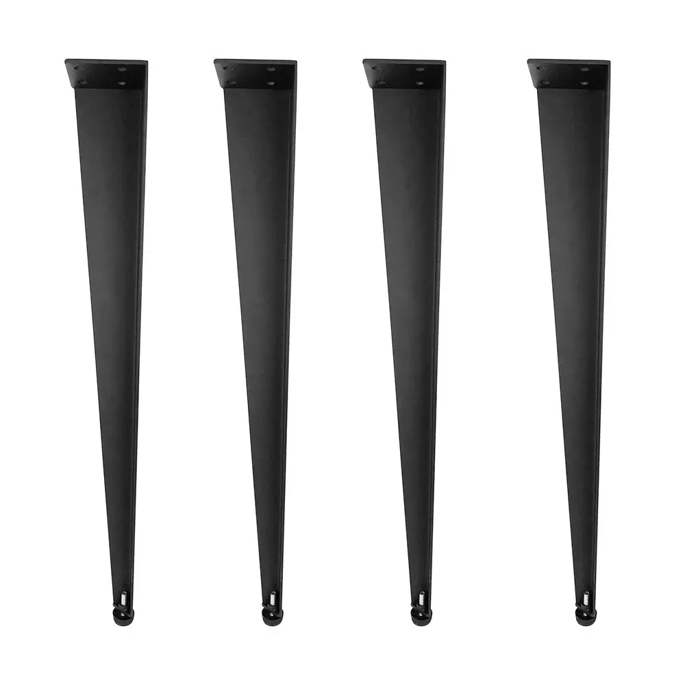 Metal Legs Furniture Newest Sand Black Metal Table Legs Clamp Simple Modern Dining Coffee Table Legs