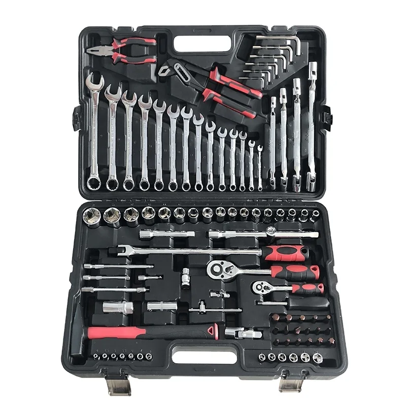 China Factory home cordless herramientas hardware ensemble doutils mechanic repair Wrench Socket combo box spanner tool set (1600345958882)
