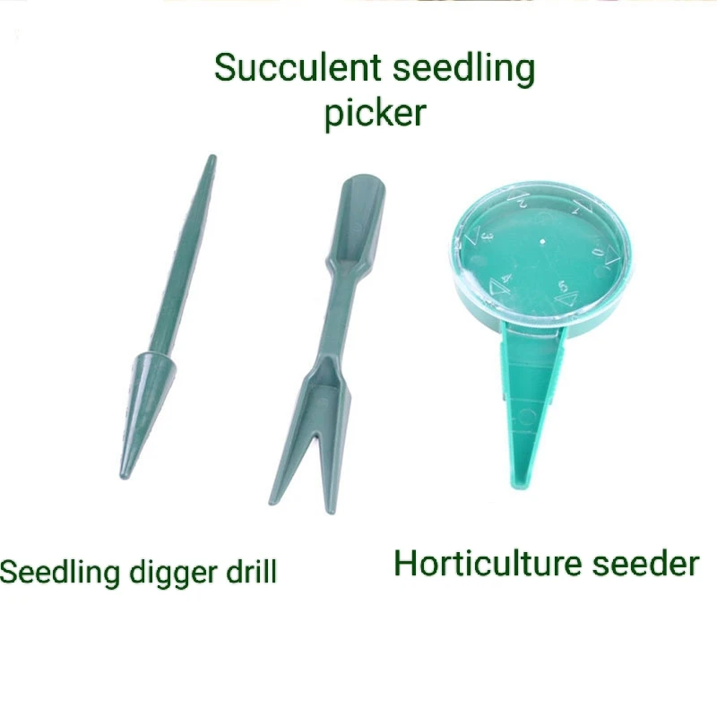 Garden supplies Horticultural seeder Succulent seedling digger drill succulent seedling picker burrow digger seedling transplant