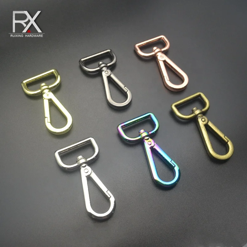 Guangzhou High quality 25 mm  strong Snap Hook 1 inch clip clasp swivel hook dog collar buckle snap hook for bag