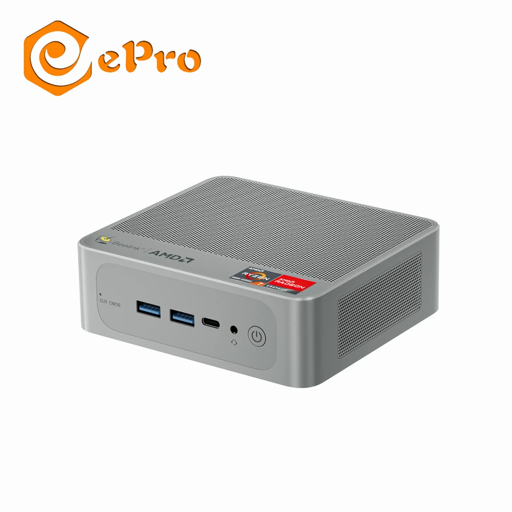 Мини-ПК Beelink SER5 PRO 5800H 16G 500G Win10 DP дисплей HDTV Typc-C B-T Wi-Fi промышленный компьютер для игр