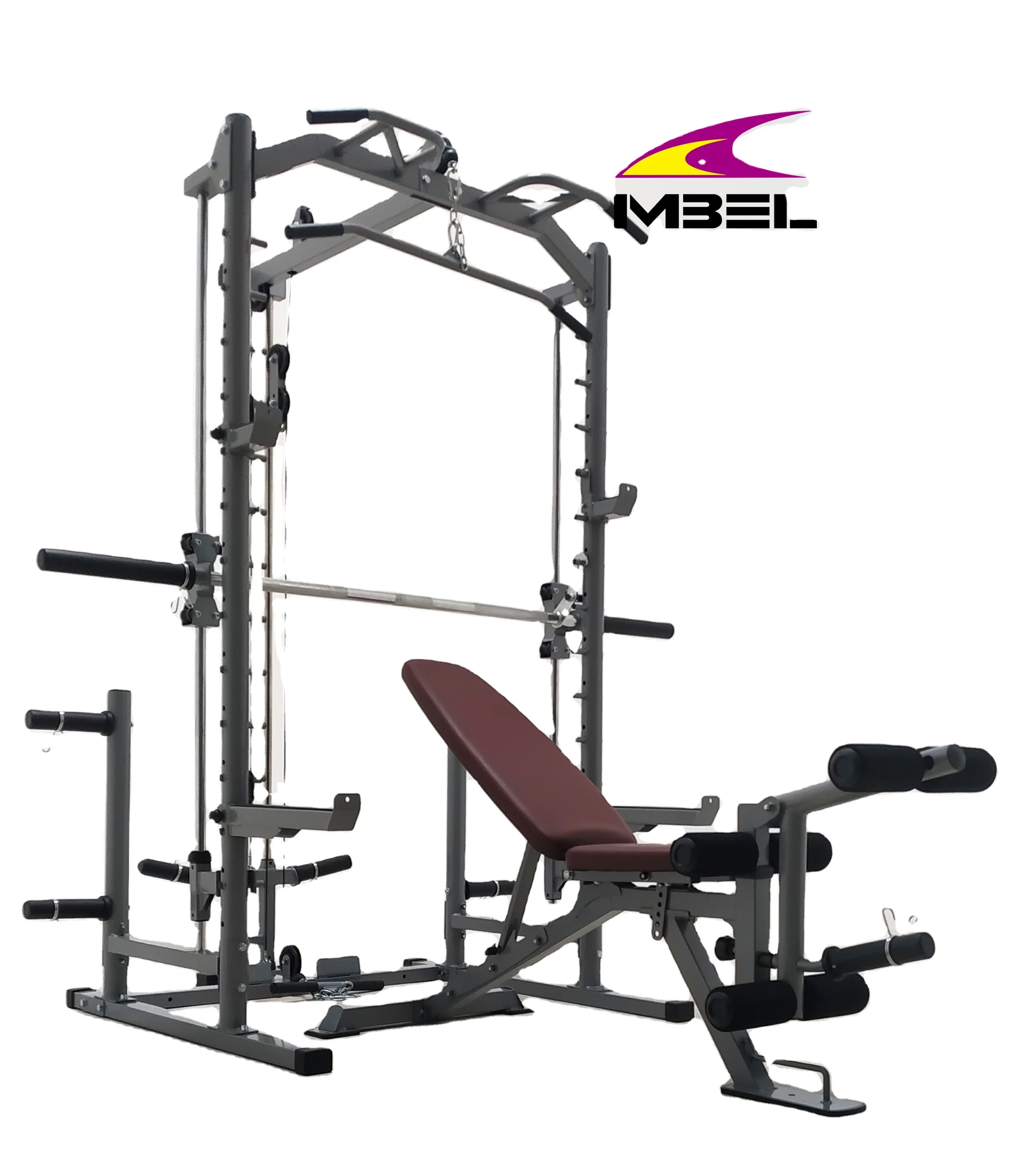 Fitness Strength Squat Frame Household Sports Equipment Training Multi functional Smith Machine