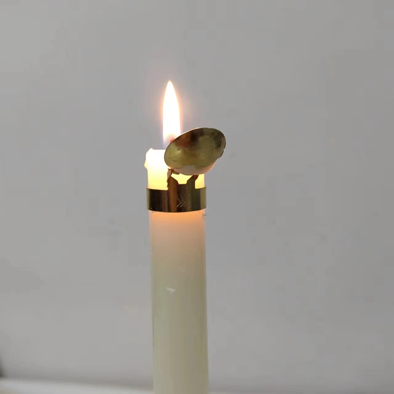 Wholesale Rod wax metal safety candle trimmer ring automatic candle extinguisher