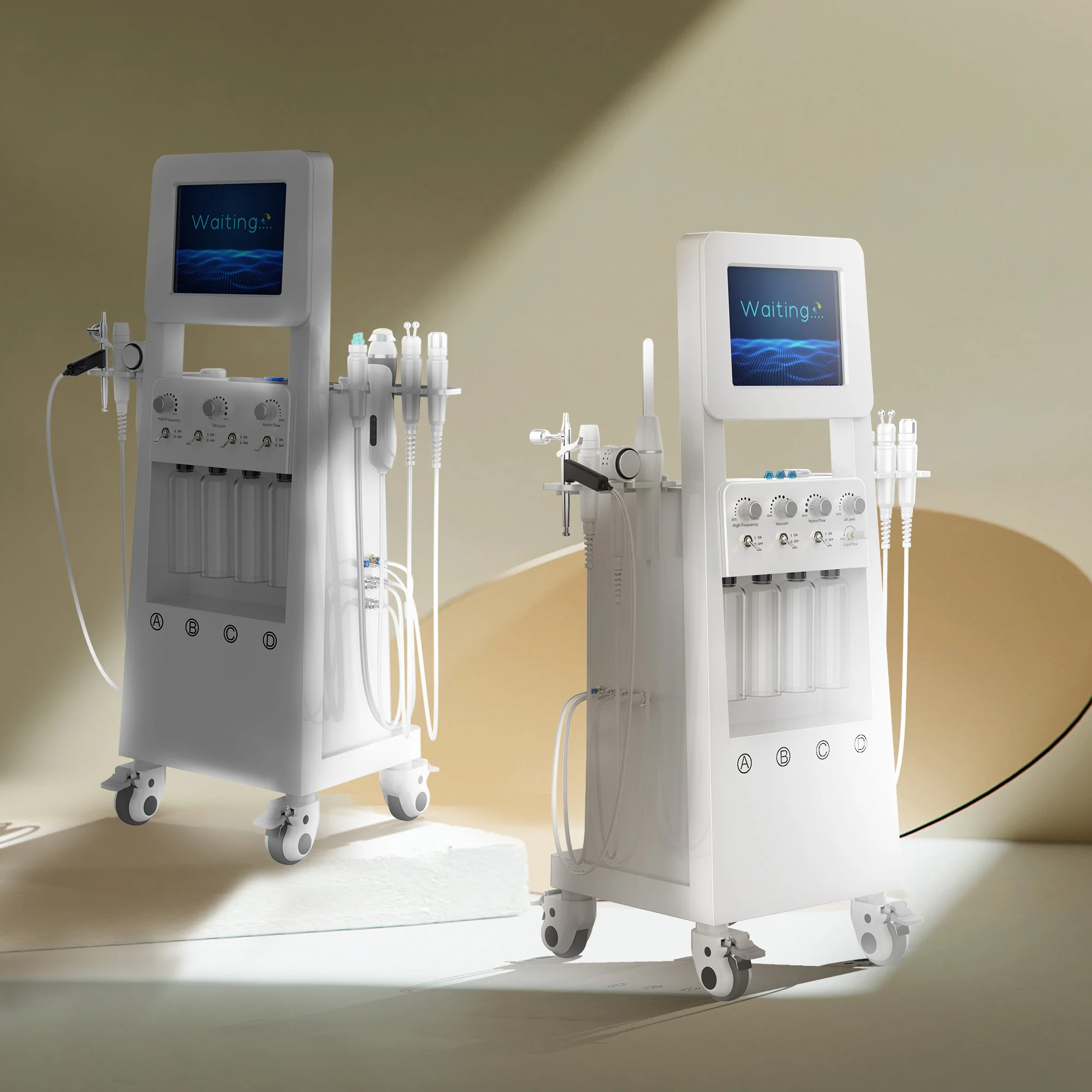 2024 Newest generation professional hydra oxygen jet peel facial machine hydro oxygenation hydrodermabrasion facial machine