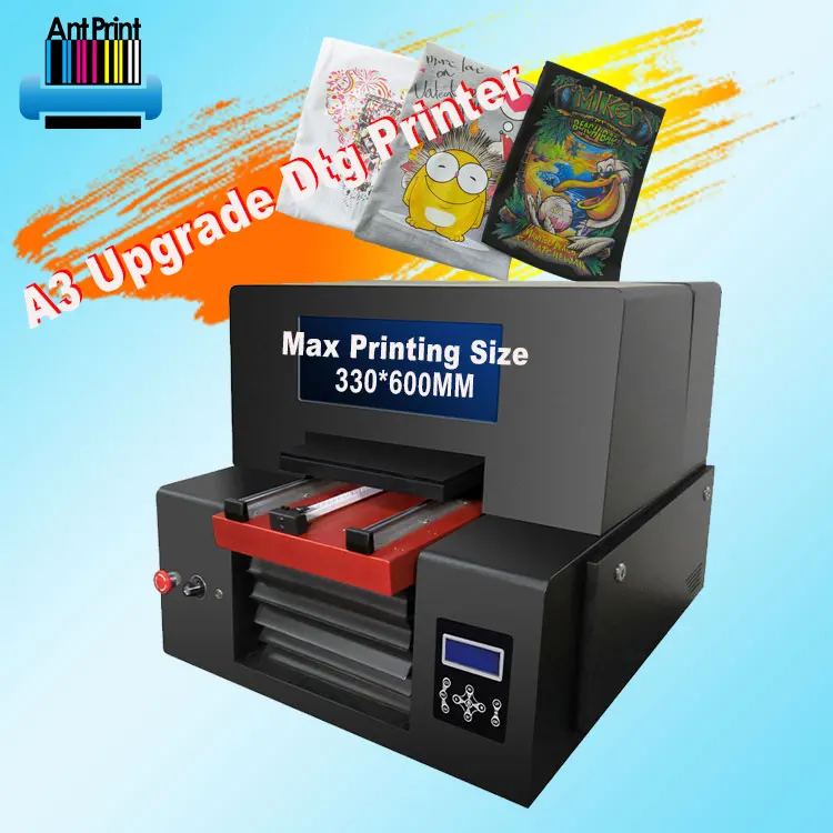 high resolution digital t-shirt printing machine custom photo diy textile printer low price