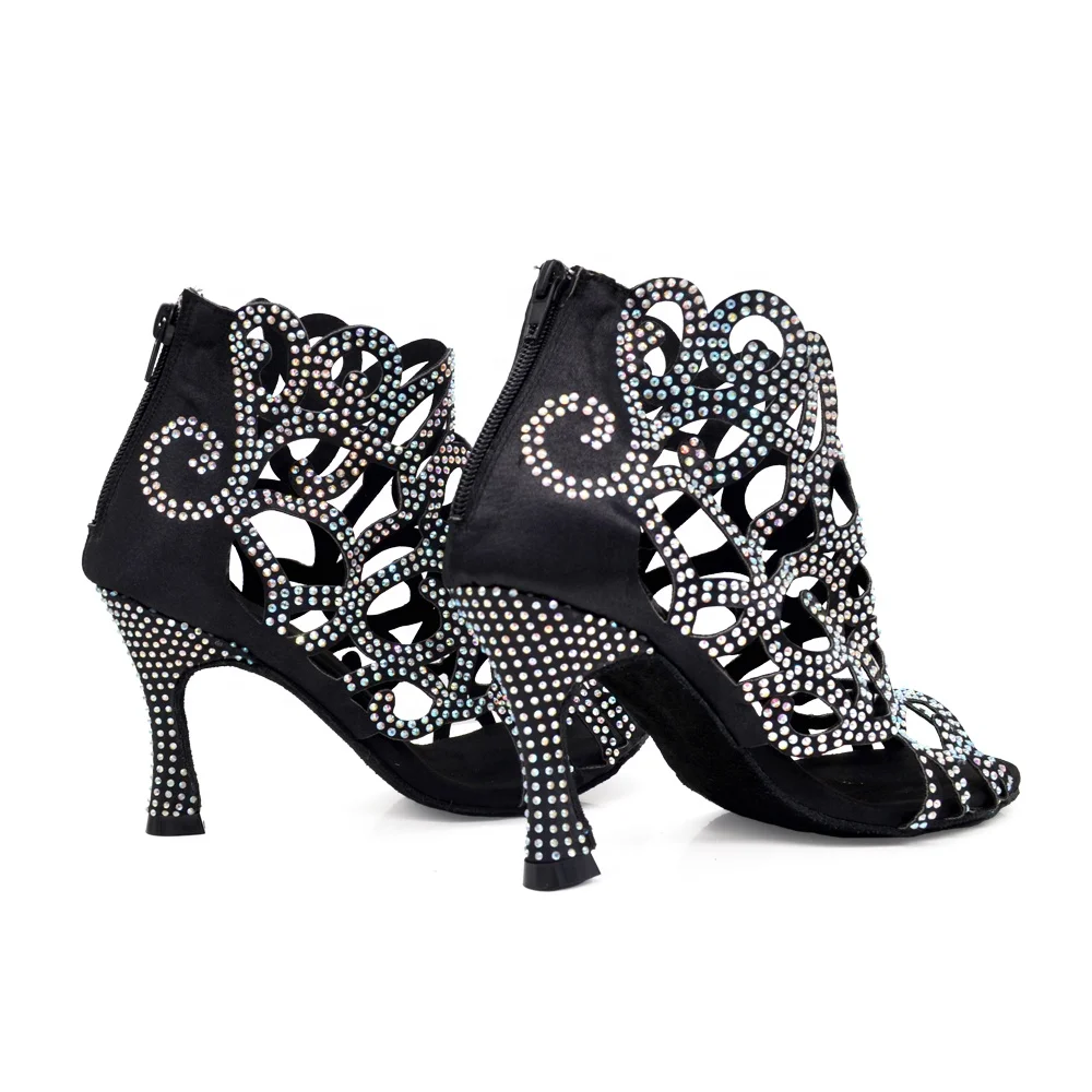 Новое поступление, женские туфли keunikan tari для сальсы, танцевальные туфли, женские туфли для латины на высоком каблуке