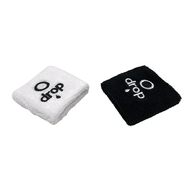 Different Colors Cotton Sweat Sports Basketball Wristband Bands for