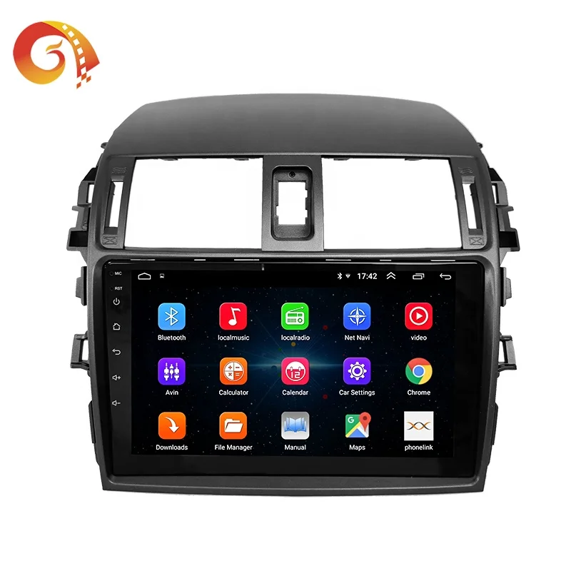 Android 8.1 car  multimedia navigation car entertainment  system double din made in china car dvd player