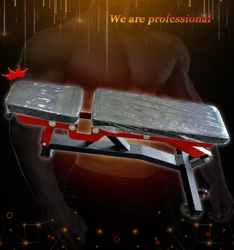 commercial gym equipment Best steel tube training adjustable bench that used in building shape