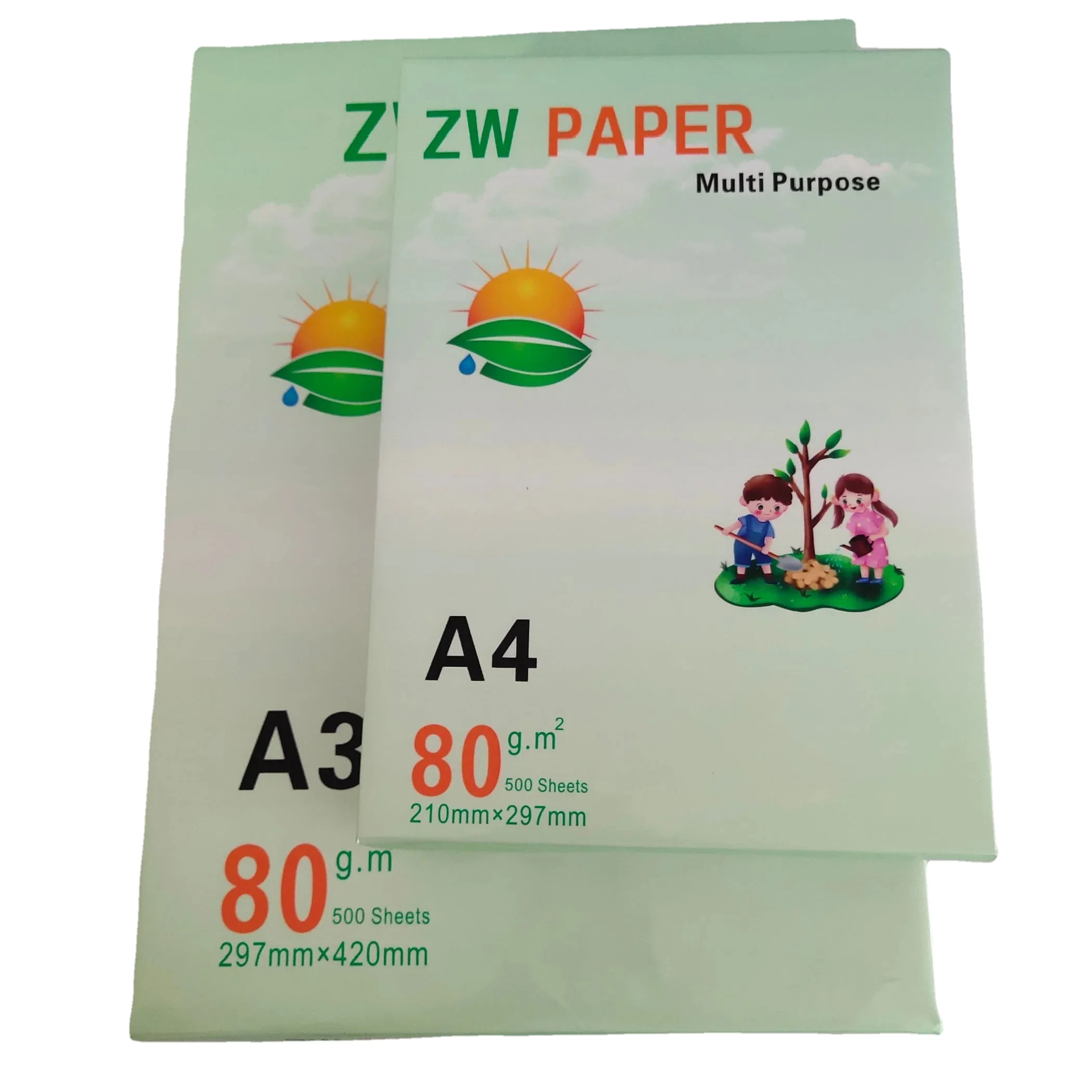 China Manufacturers A4 Paper Copier 500 Sheets/Ream - 5 Reams/Box A4 Copy Paper