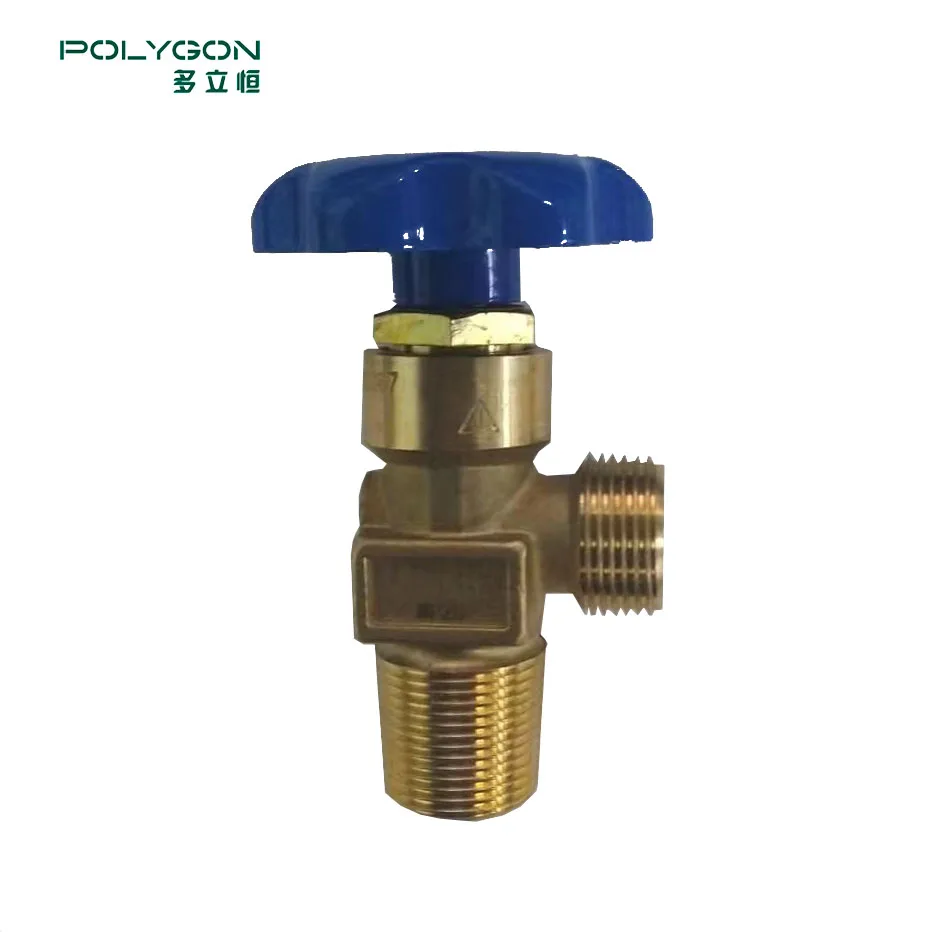 Russian high quality QF-4B International Standards High Pressure brass Flow Control Oxygen/Nitrogen/Air gas Cylinder valve
