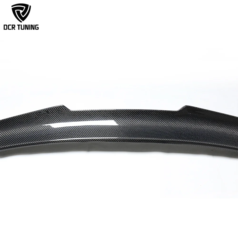 PSM Style S4 B8 B8.5 Real Carbon Trunk Spoiler for Audi Carbon Fiber Rear Spoiler Wing Highkick Duckbill Back Boot Lip 2010-2016