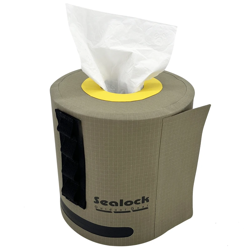 High-quality 500D TPU waterproof box camping hiking climbing running travel barbecue paper towel emergency drying storage