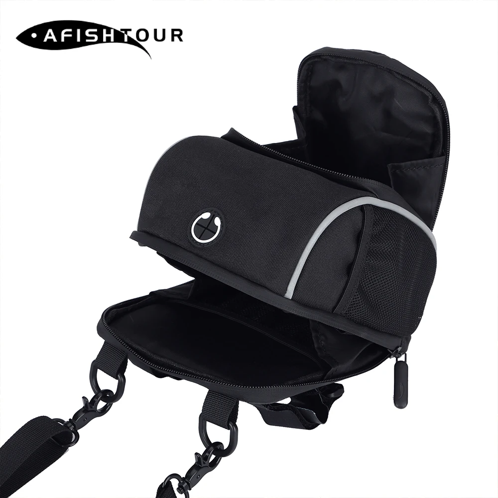 Custom 900D Oxford Road Waterproof Cycling Travel Bicycle Handle Bar Bag Mountain Front Bike Handlebar Bag