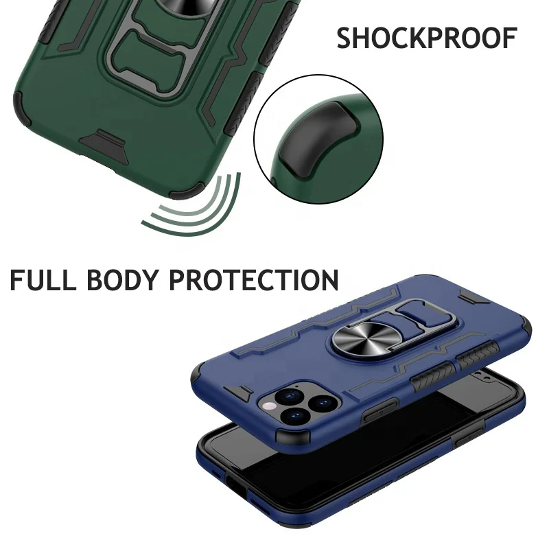 
New Arrival Beer Opener Kickstand Case for iPhone 11 Pro PC+TPU Hybrid Shockproof Cover for Magnetic Car Mount 