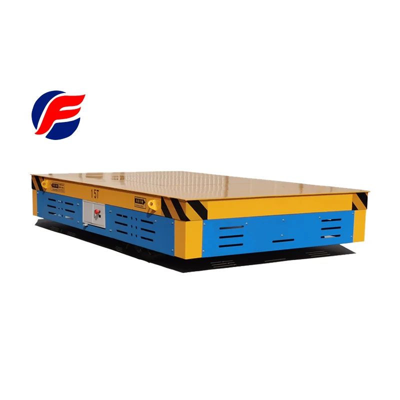 Electric Flat Transfer Cart Rail Transfer cart Between Workshop