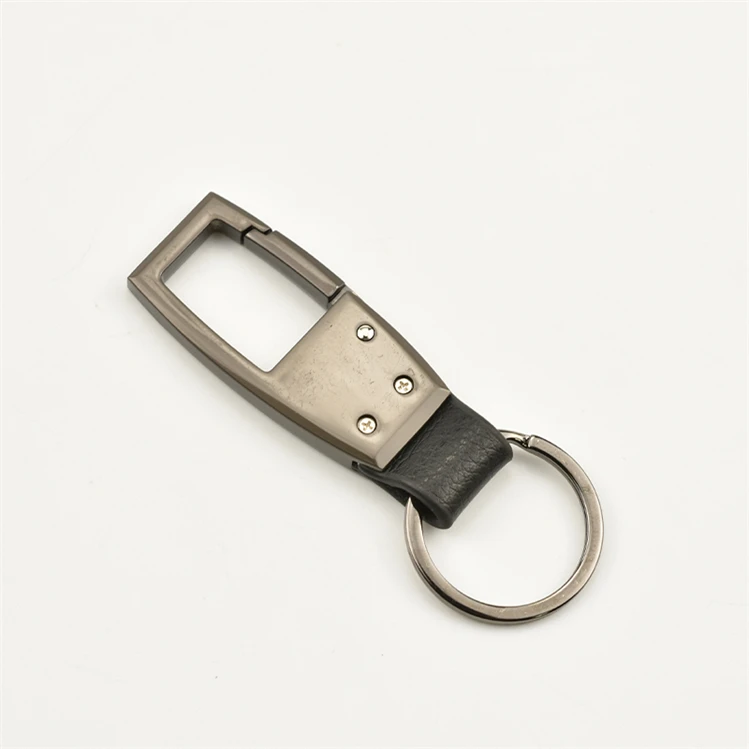 Car logo keychain leather metal Keyring For bmw m mercedes amg audi sline s line