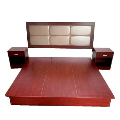 Modern OEM custom standard guest room bedroom furniture for 5 star hotel bed
