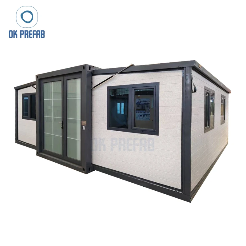 Изготовленный на заказ 40 футов 2 3 4 5 спальня ДОСТАВКА роскошный подвижный сборный расширяемый pre fab контейнерный дом с кухней и гостиной