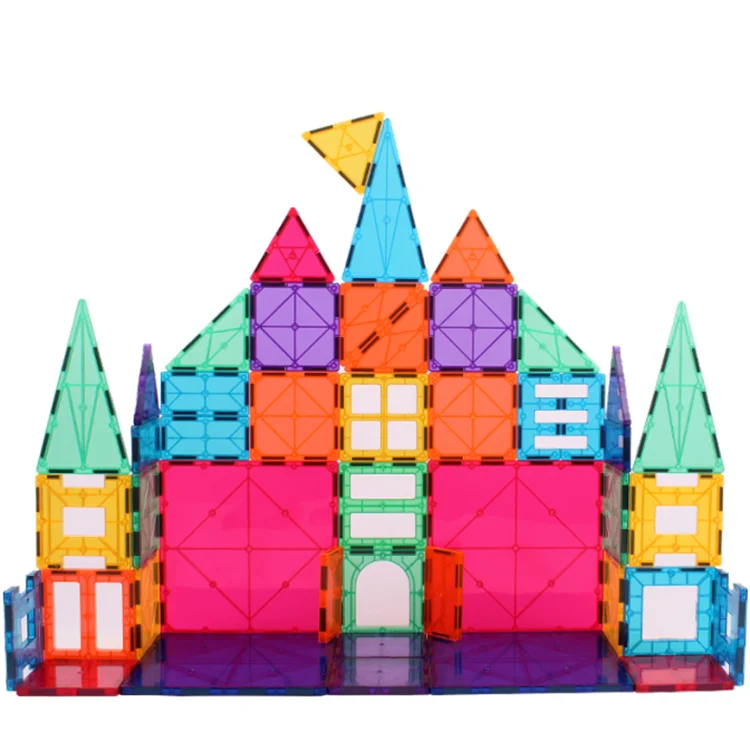 Balin 2024 Hot Selling Light Large Magnetic Tiles Building Blocks for Kids