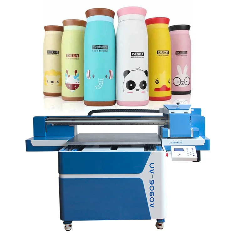 Custom Plotter CNC Glass Flatbed Varnish Inkjet Printer Laser Machine 900*600mm Acrylic Print and Cut for Customised Phone Case