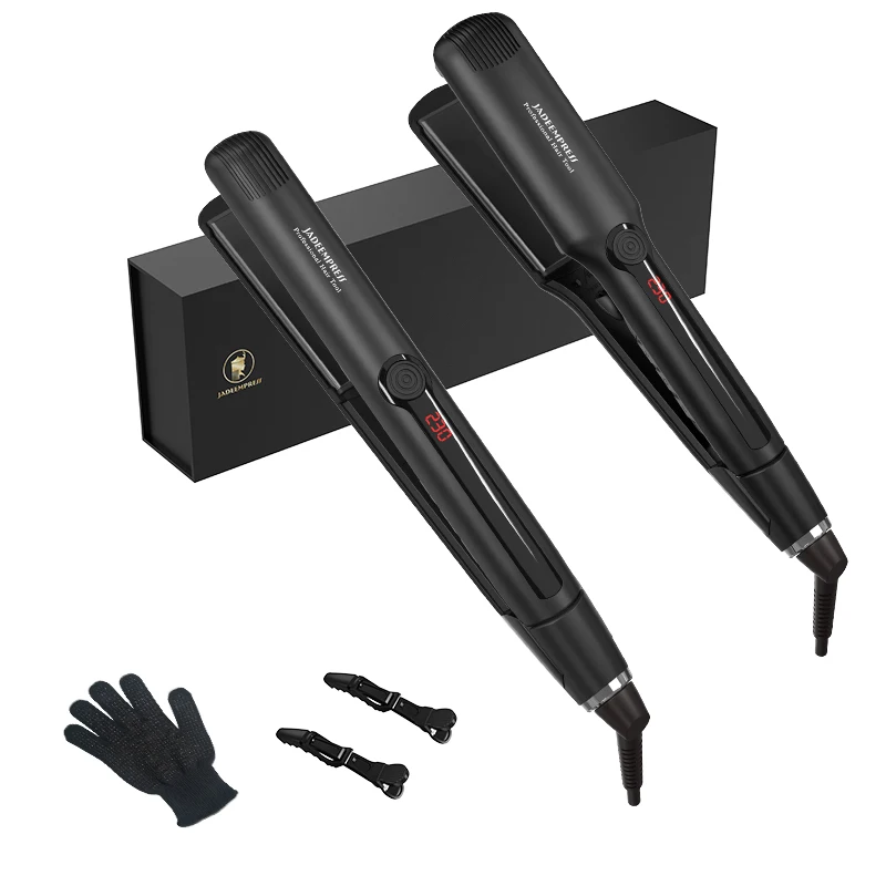 Professional Salon Style Flat Iron Hot Selling MCH Heater Hair Straightener Ceramic Plate LCD Display Electric Household Use