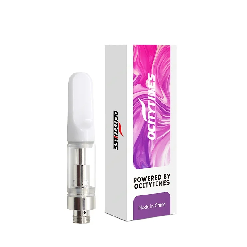 Shenzhen Ocitytimes Top sller C4 ceramic 510 cartridge wholesale glass cartridge with different tips options