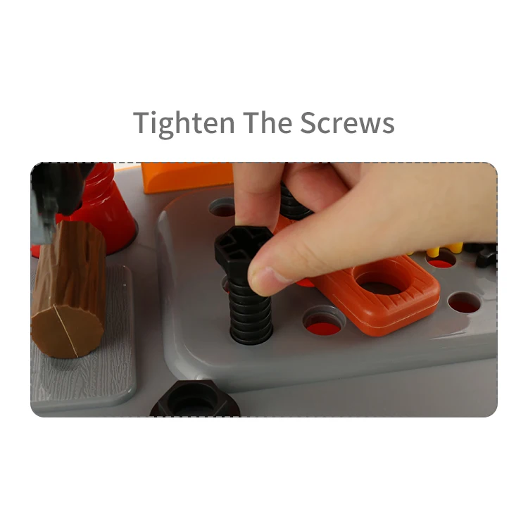 Kidewan 3 In 1 Backpack Jouet Simulation Engineer Repair Tool Set Boy Diy Workbench Kids Tool Toys Set