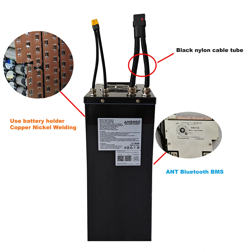 SURRON Light Bee X Battery Large Capacity 60V 72V Ant BMS Motorcycles Off-road Dirtbike SUR-RON